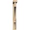Ekena Millwork Balboa Block Rough Sawn Bracket w/ Offset Brace, Douglas Fir, 4"W x 28"D x 32"H BKT0402X28X32BOA05RDF - alternate 3